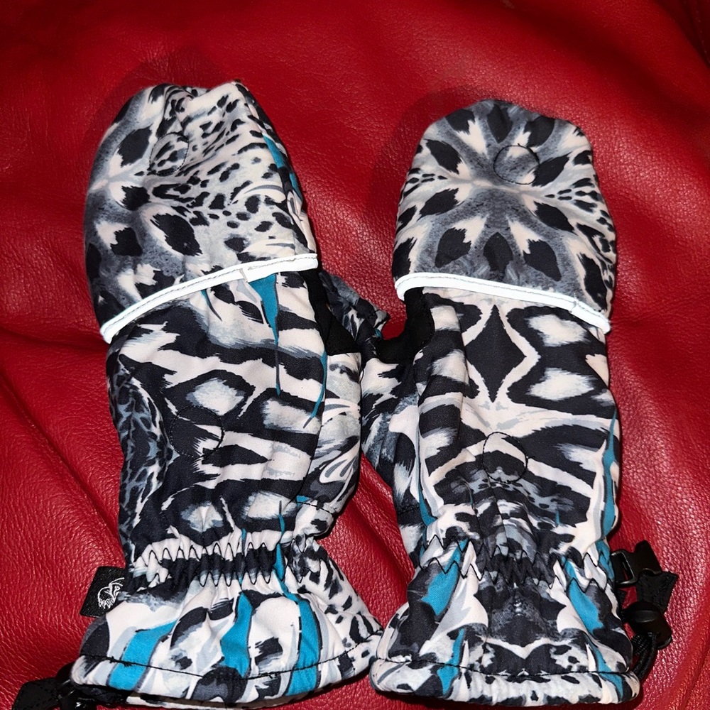 RUNCL Jayclaw Winter Ice Fishing Gloves Arctic Foldover Fingerless Mitton Sz M